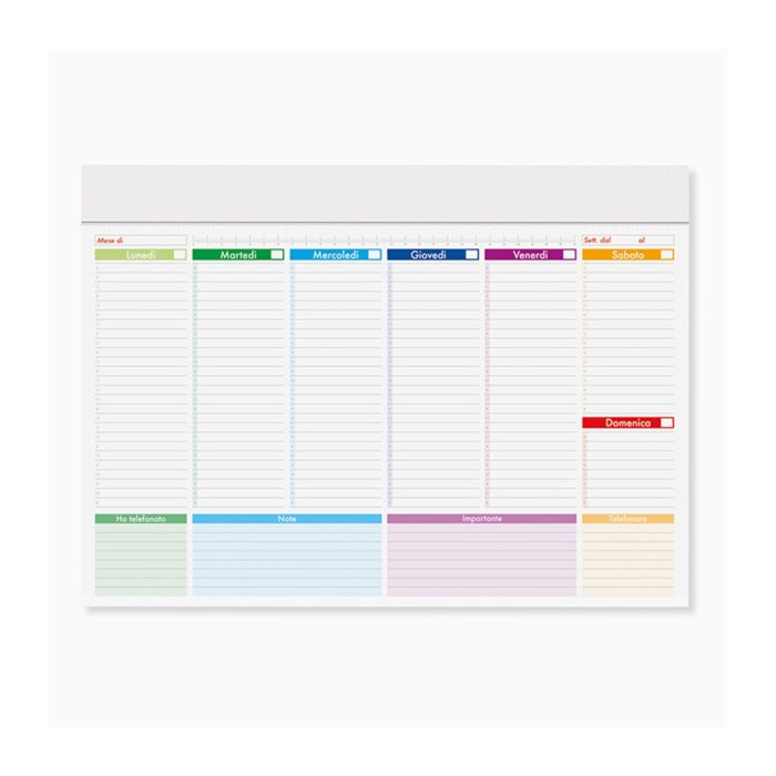 PLANNING MULTICOLOR GI121
